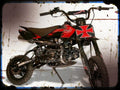 bx125 db1 enforcer A4 Photo Print Motorbike Vintage Aged