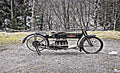 c 1914 Henderson Model C motorbike A4 Photo Print