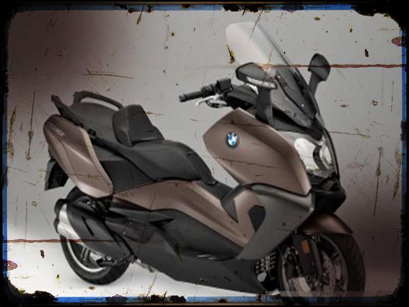 c 650 gt 1 A4 Photo Print Motorbike Vintage Aged