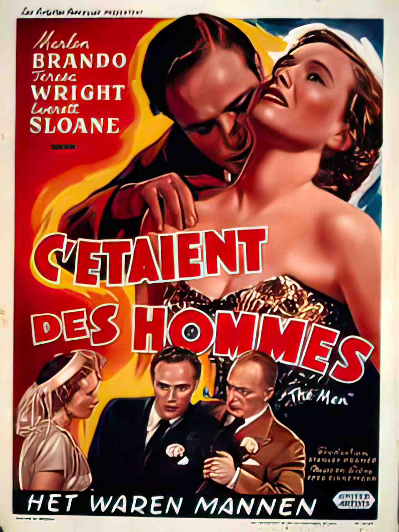 c etaient des hom belge Advert A4 Photo Print