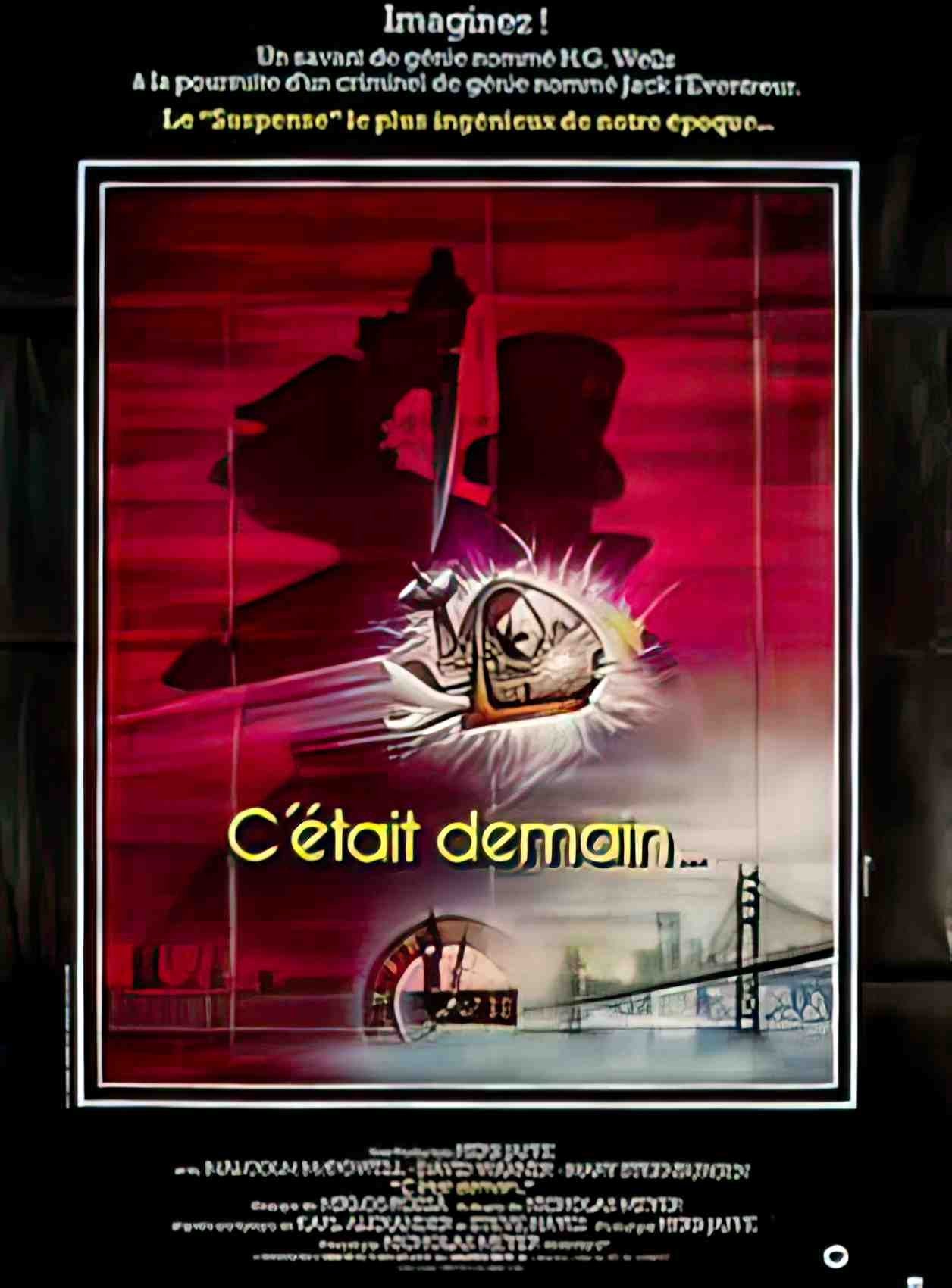 c etait demain Advert A4 Photo Print