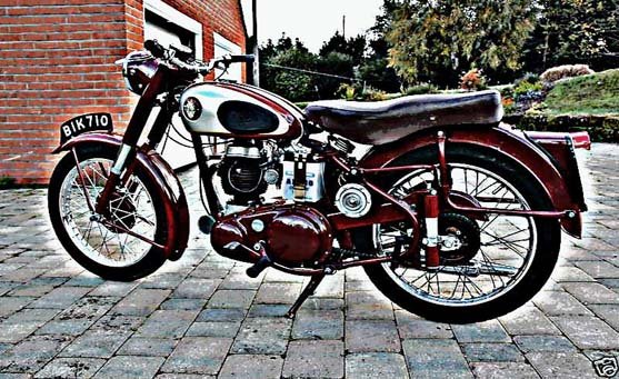 c11g motorbike A4 Photo Print