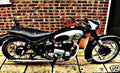 c12 motorbike A4 Photo Print