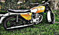 c25 barracuda motorbike A4 Photo Print