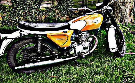c25 barracuda motorbike A4 Photo Print
