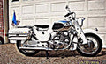 ca72 motorbike A4 Photo Print