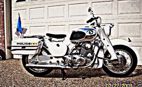 ca72 motorbike A4 Photo Print
