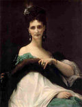 cabanel portrait of the comtesse de keller Art A4 Photo Print