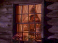 cabin window woman1980s 1990s A4 Photo Print