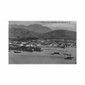 cabo verde sao vicente general view mindello ed bon marche Vintage A4 Photo Print