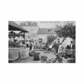 cabo verde sao vicente mercado ed desconhecido Vintage A4 Photo Print