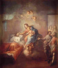cabrera conversion of saint ignatius loyola Art A4 Photo Print