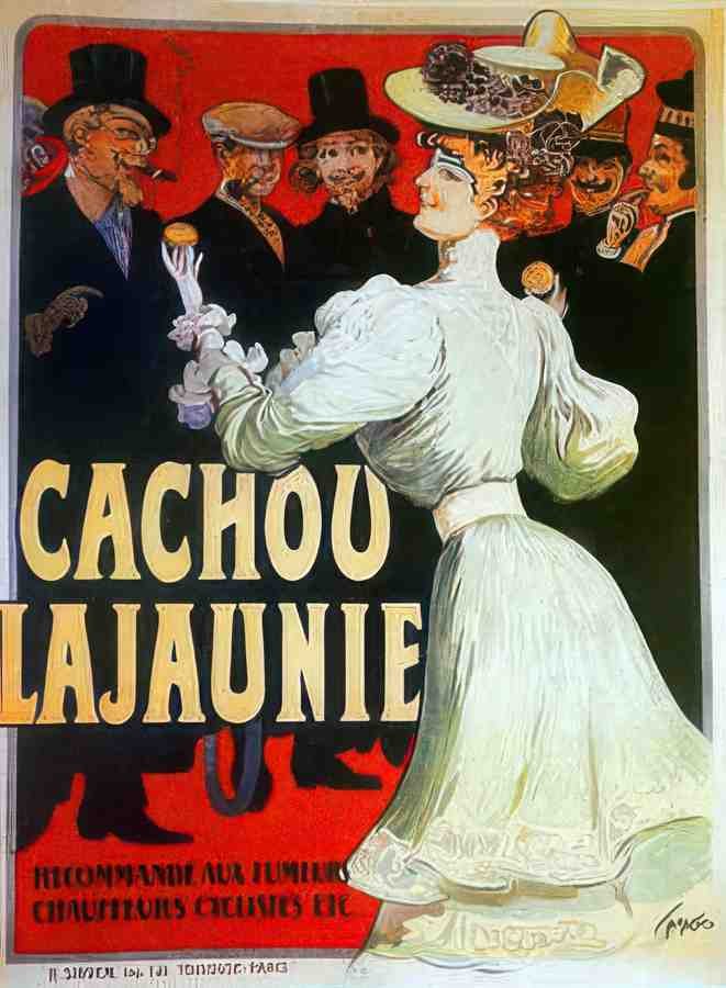 cachou2 Vintage Advert A4 Photo Print