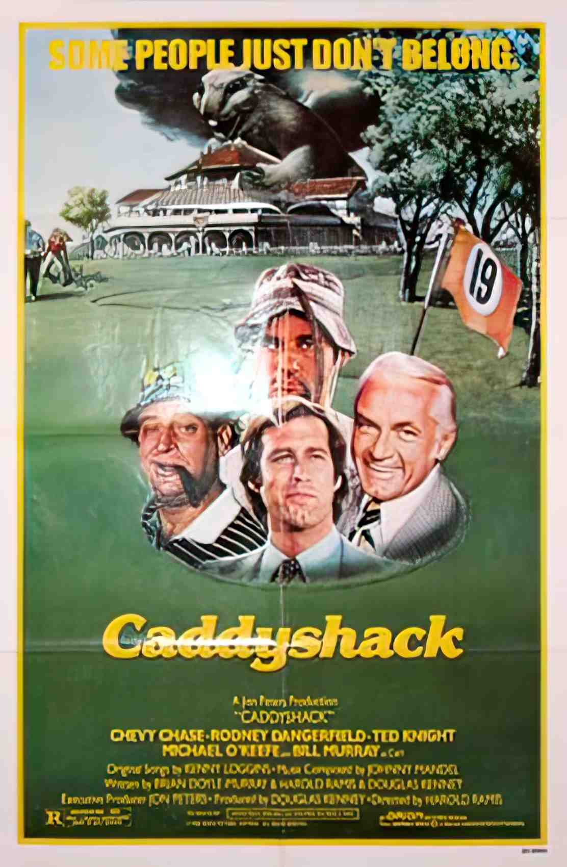 caddyshack us 1sh Advert A4 Photo Print