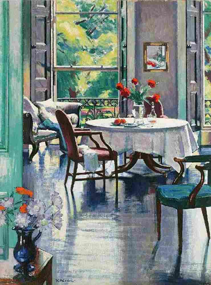 cadell Interior Summer Art A4 Photo Print