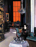 cadell Interior The Orange Blind Art A4 Photo Print