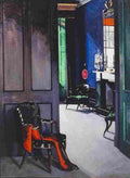 cadell Interior with Opera Cloak Art A4 Photo Print