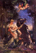 cadell Mythical Scene Art A4 Photo Print