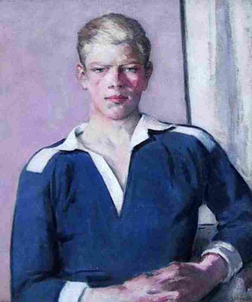 cadell The Rugby Player Art A4 Photo Print