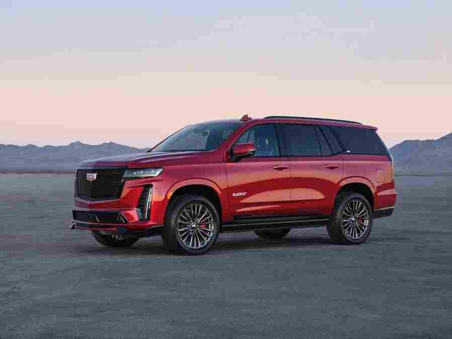 cadillac escalade v 2022 7224 2 Car A4 Photo Print