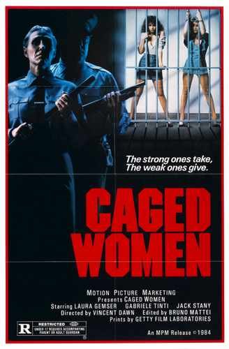 caged women  01 film star poster A4 Photo Print