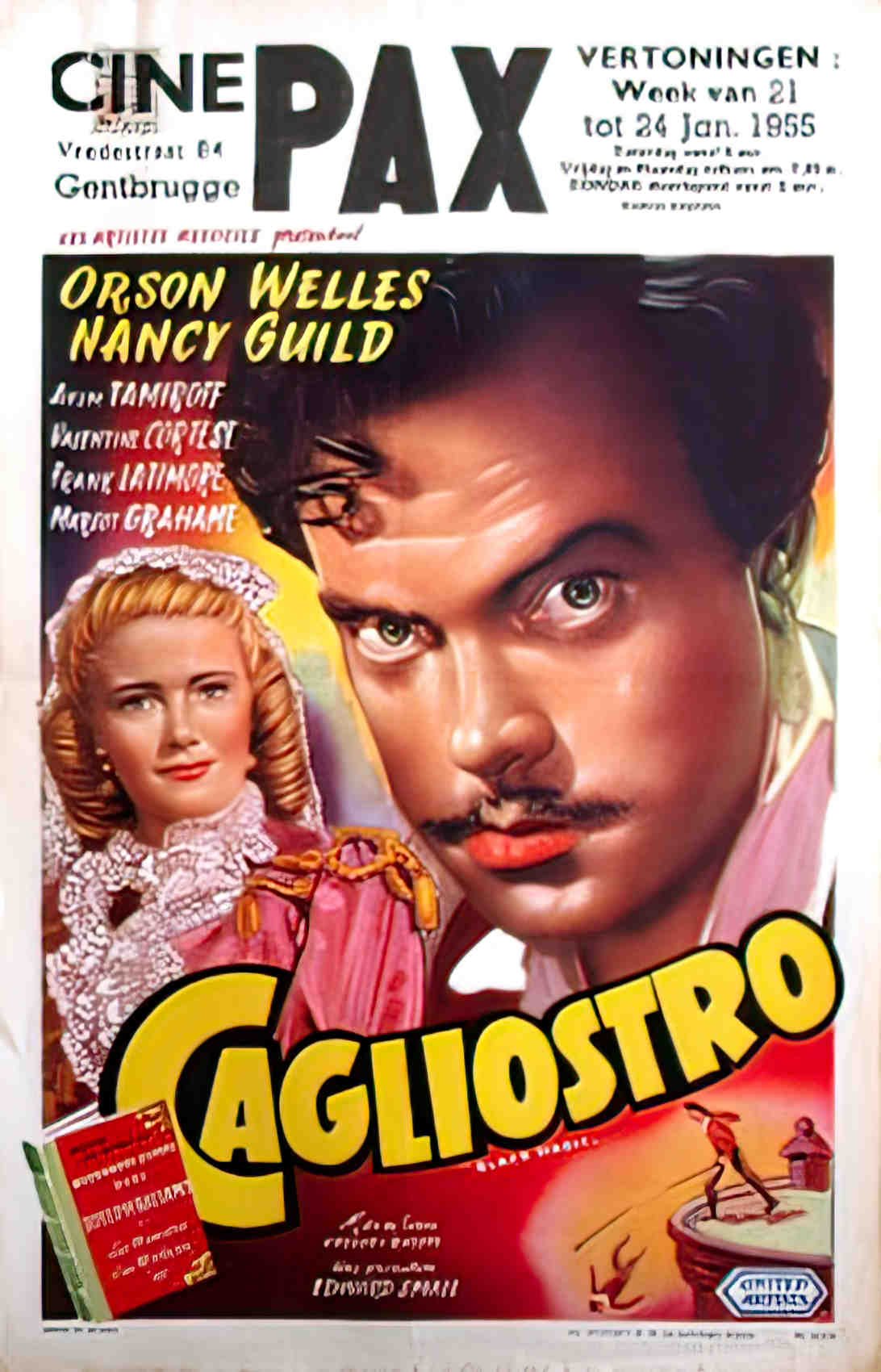 cagliostro belge Advert A4 Photo Print