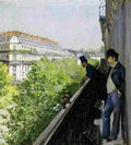 cail A Balcony Art A4 Photo Print
