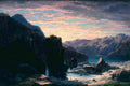 calame Sunset Art A4 Photo Print