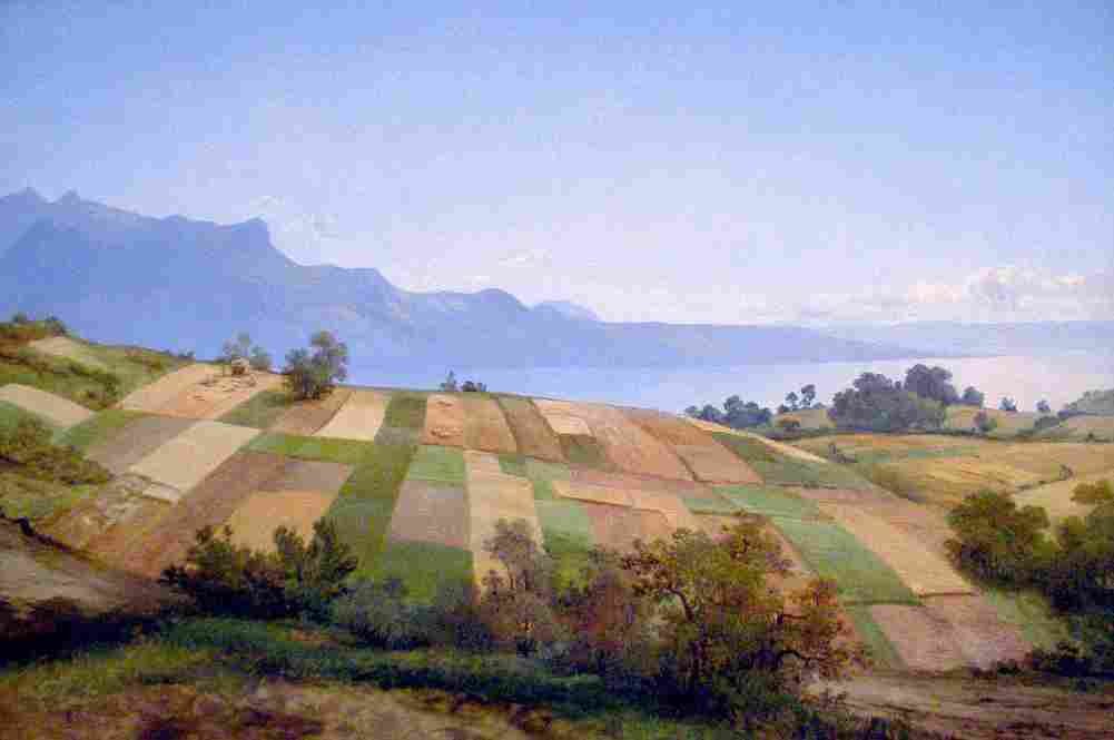 calame Swiss Landscape Art A4 Photo Print