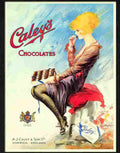 caleys chocolates 1920s Advert A4 Photo Print