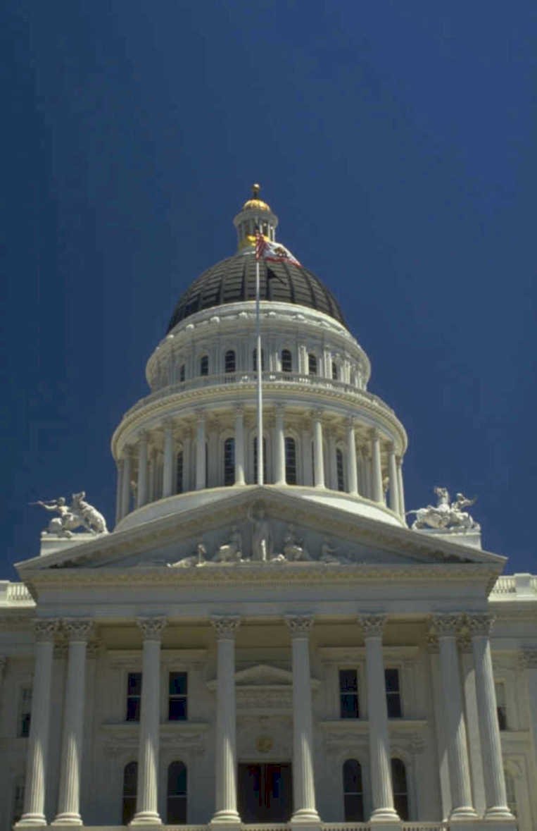 california dome facade 1980s 1990s A4 Photo Print