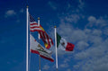 california flags us 2 1980s 1990s A4 Photo Print