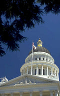 california state capitol 1 1980s 1990s A4 Photo Print