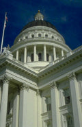 california state capitol 2 1980s 1990s A4 Photo Print