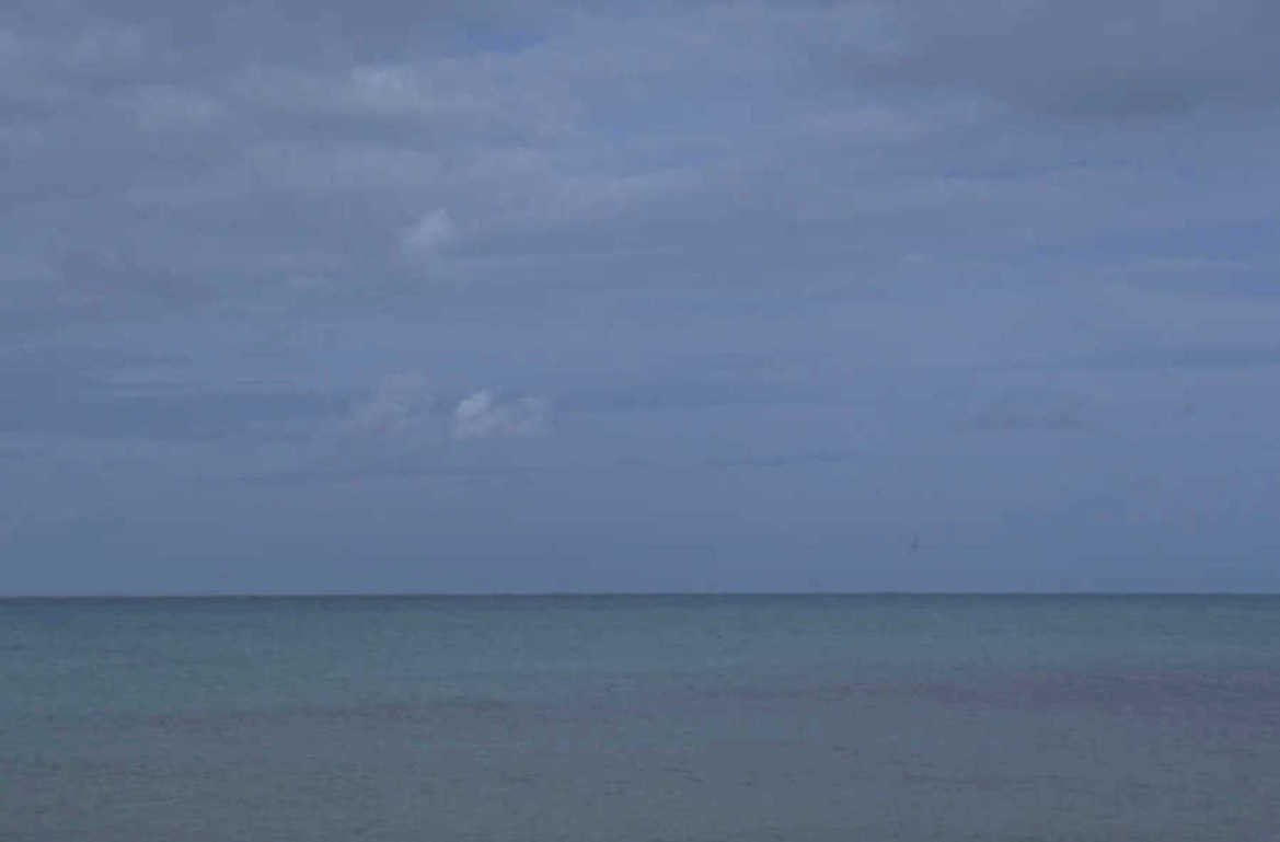 calm ocean sailboat 1980s 1990s A4 Photo Print