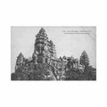 cambodia angkor vat central tower p dieulefils 1771 Vintage A4 Photo Print
