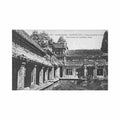 cambodia angkor wat colonnade p dieulefils 1775 cambodge angkor wat colonnade ed p dieulefils 1775 Vintage A4 Photo Print