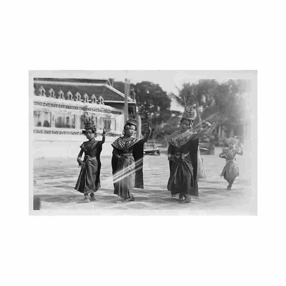 cambodia cambodian dancers Vintage A4 Photo Print