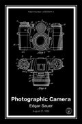 camera patent print black A4 Photo Print