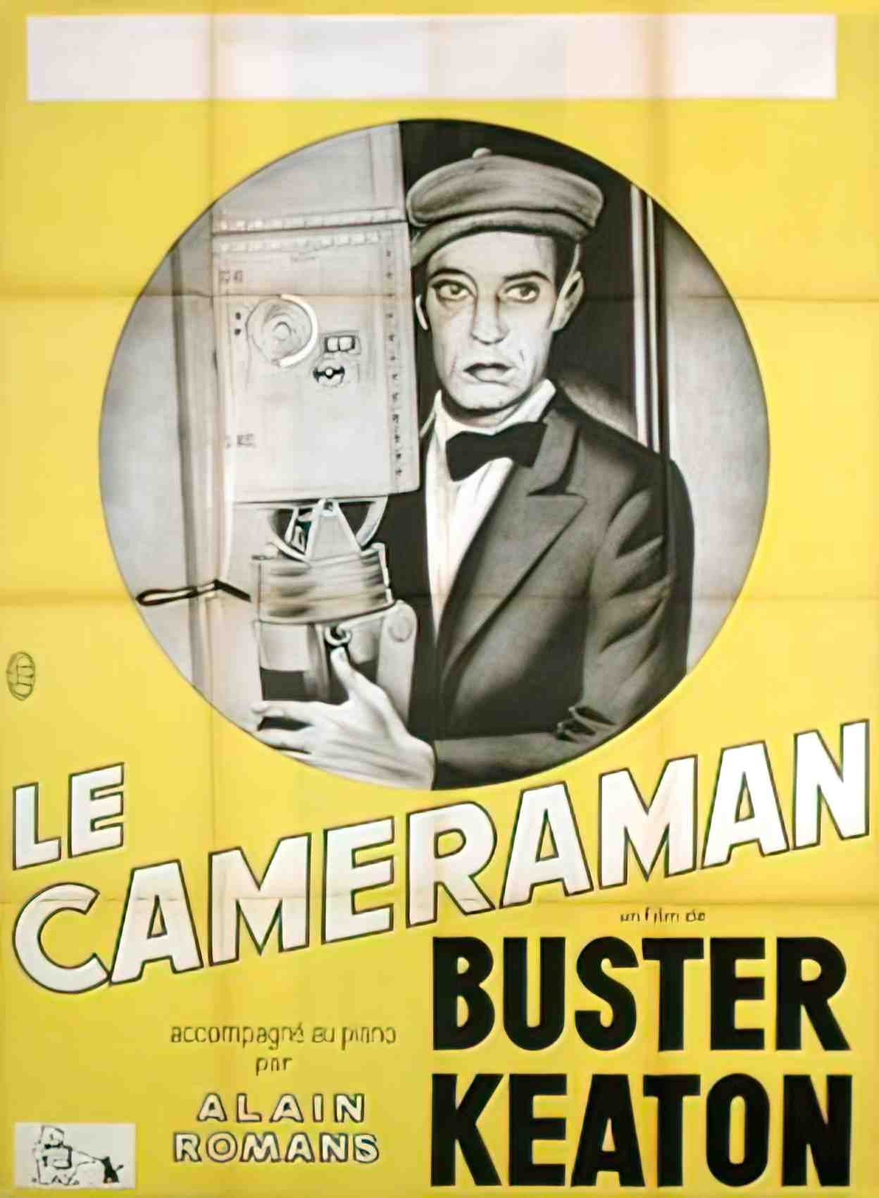 cameraman le R Advert A4 Photo Print