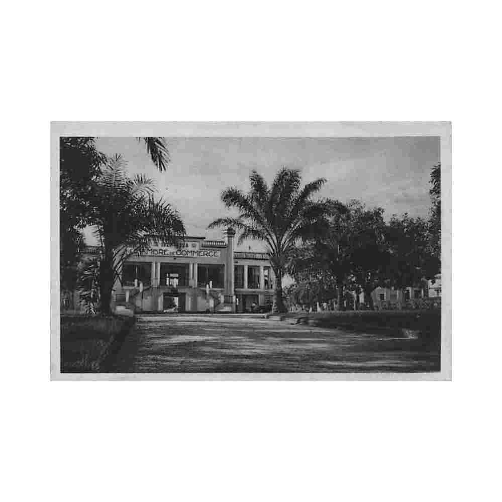 cameroun douala la chambre de commerce ed goethe 3029 Vintage A4 Photo Print