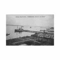 cameroun douala le wharf ed ets tabourel Vintage A4 Photo Print