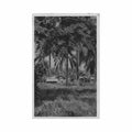 cameroun douala paillottes ed goethe 3012 Vintage A4 Photo Print