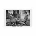 cameroun la toilette des bebes ed missions evangeliques Vintage A4 Photo Print