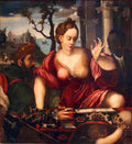 campi giulio allegory of vanity Art A4 Photo Print