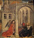 campin annunciation Art A4 Photo Print