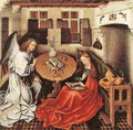 campin the annunciation Art A4 Photo Print