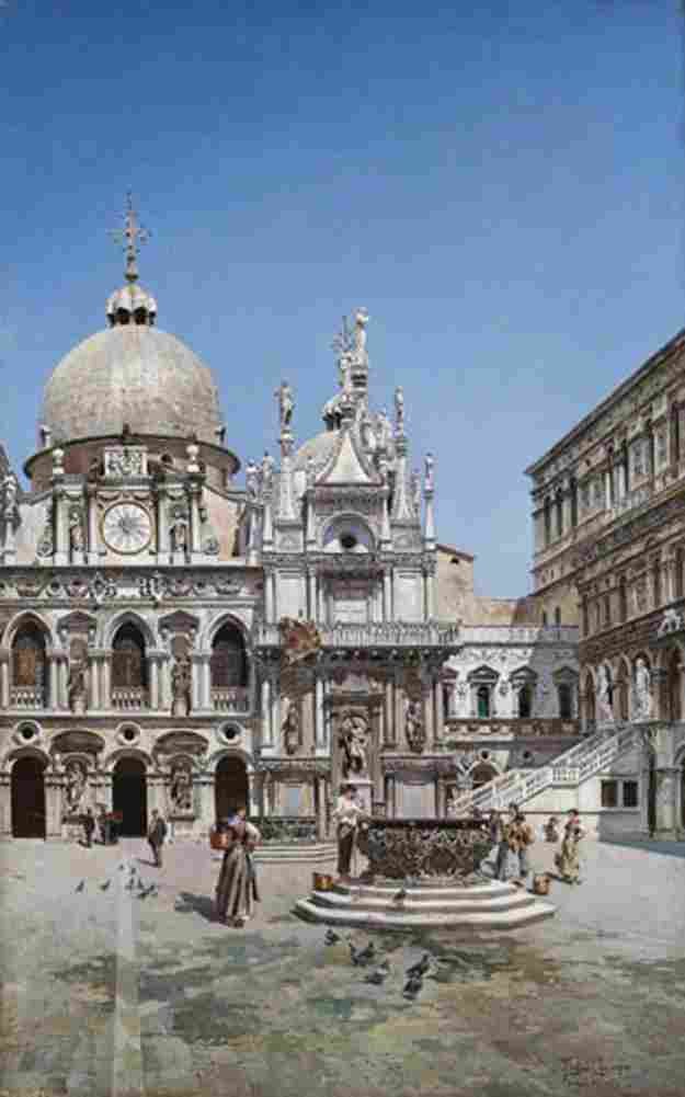 campo doge s palace Art A4 Photo Print