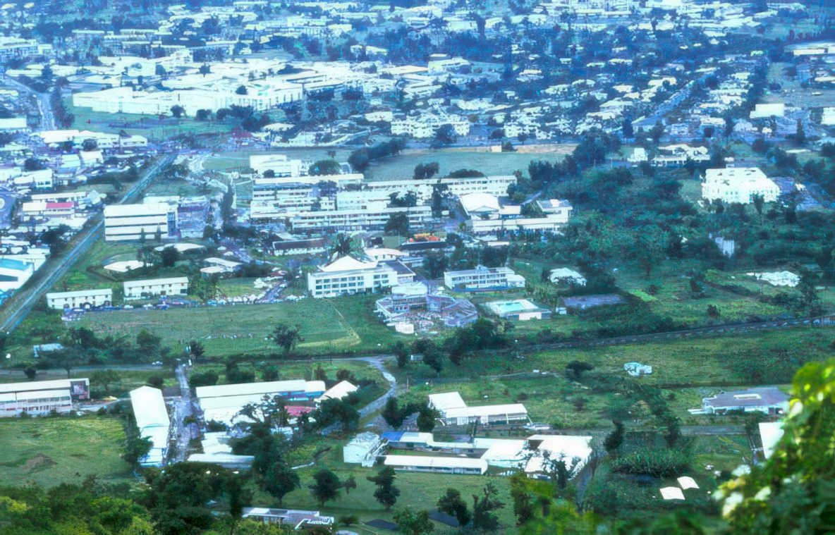 campus chiang mai Vintage A4 Photo Print
