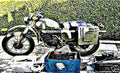 can am bombardier motorbike A4 Photo Print